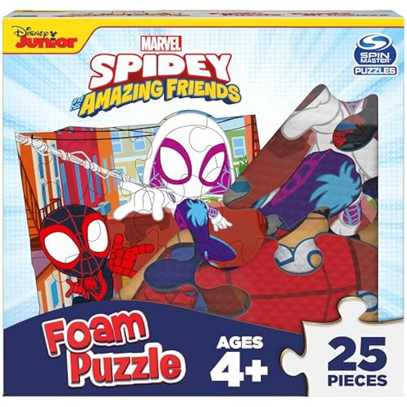 Marvel 25-Piece Jigsaw Foam Puzzle Review - Fun & Educational