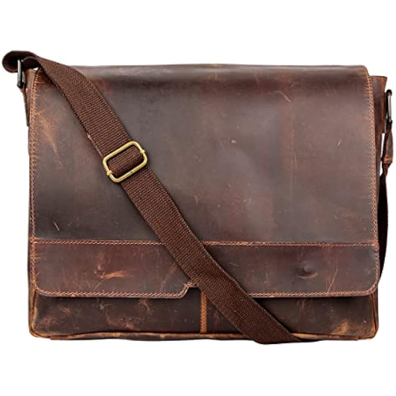 HLC Leather Messenger Bag Review: Style Meets Functionality