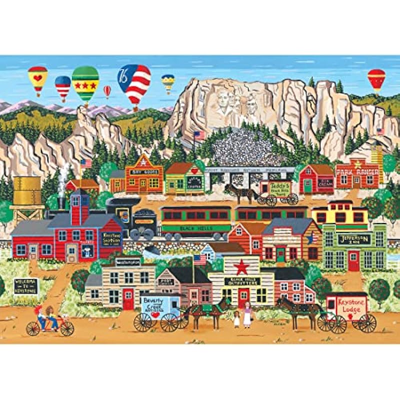 Cra-Z-Art RoseArt Mount Rushmore 1000 Piece Puzzle Review - A Puzzle Lover's Dream