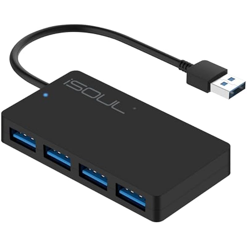 iSOUL 4-Port USB 3.0 Hub Review: Your Gateway to Unlimited Connectivity