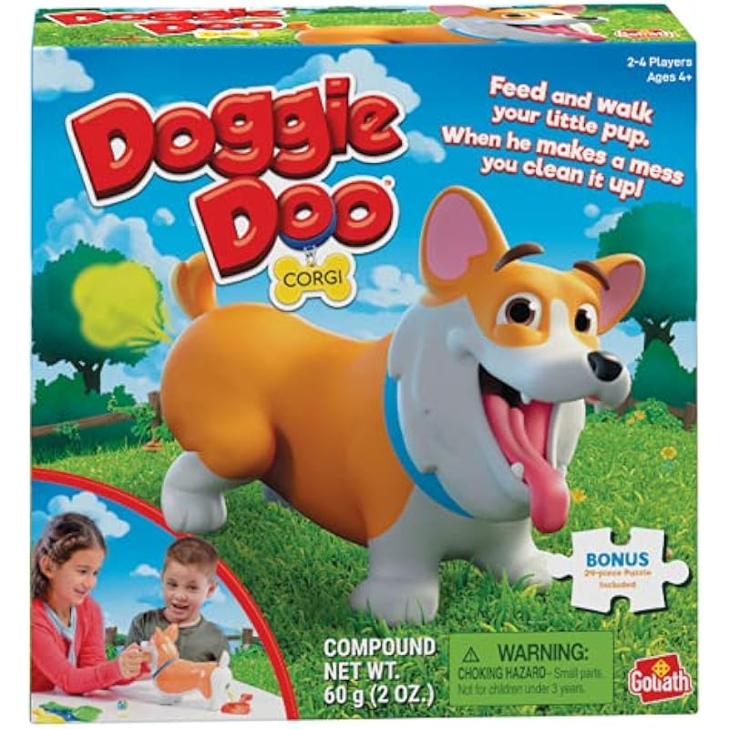 Doggie Doo Corgi Game Review: A Fun Family Game by Goliath