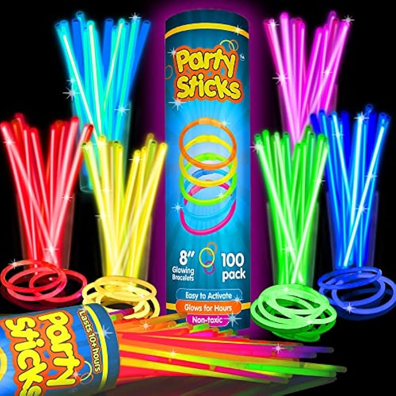 Glow Sticks Bulk Party Favors 100pk by PartySticks: An Illuminating Review