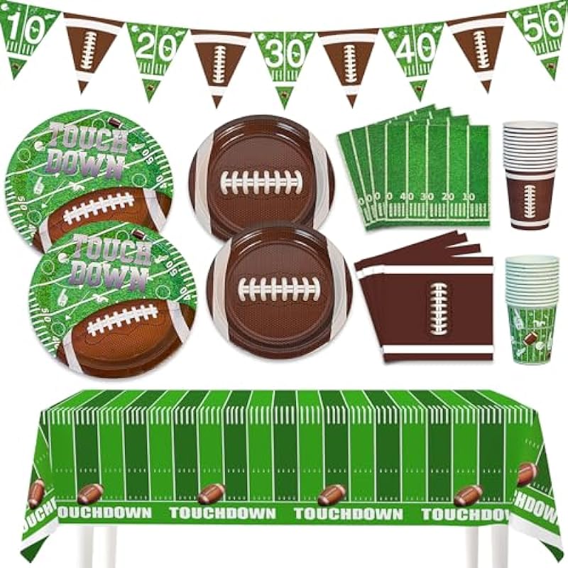 74Pcs Football Party Decorations Supplies: A Detailed Review