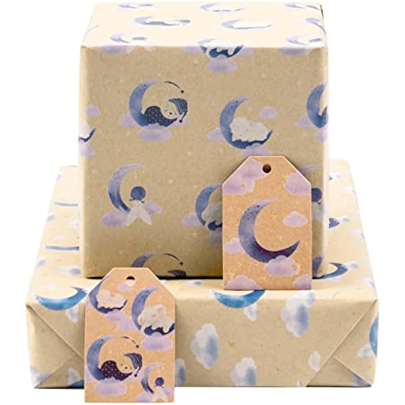 BIOBROWN Baby Shower Wrapping Paper Sheet Review: Perfect for Every Baby Shower Gift