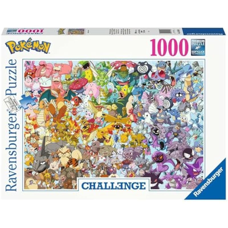 Ravensburger Pokémon 1000 Piece Challenge Jigsaw Puzzle Review