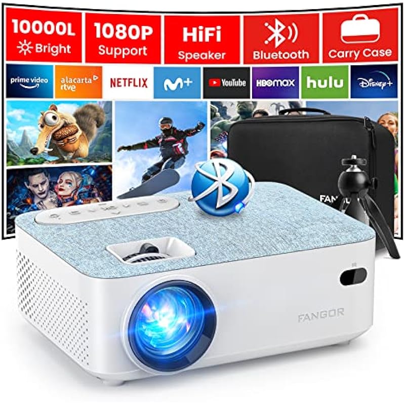 FANGOR HD Bluetooth Projector Review: Your Portable Cinema Experience