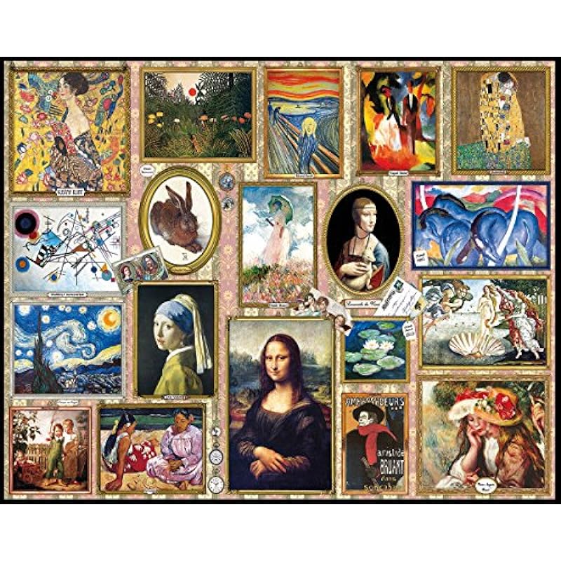 White Mountain Puzzles Great Paintings - 1000 Piece Jigsaw Puzzle Review