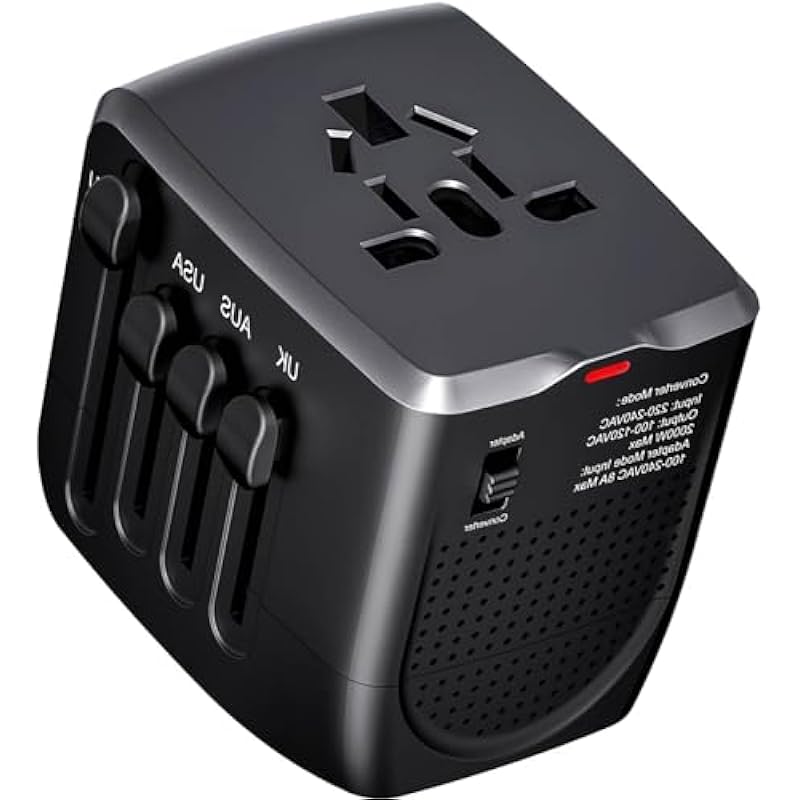 International Travel Adapter Voltage Converter: Ultimate Travel Companion