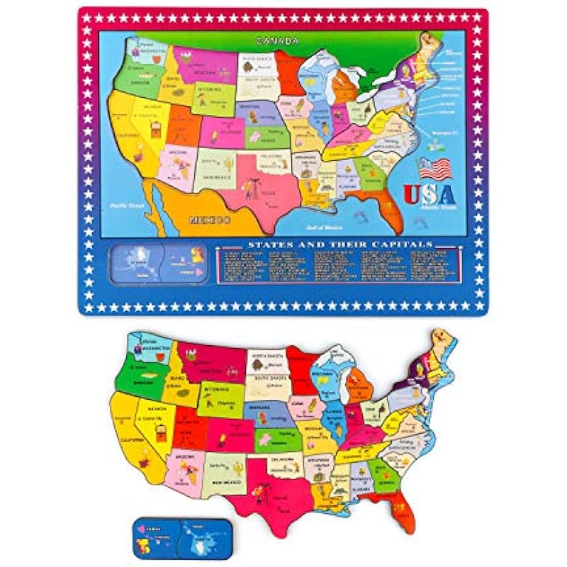 Wondertoys USA Map Puzzle Review: Educational Fun for Kids