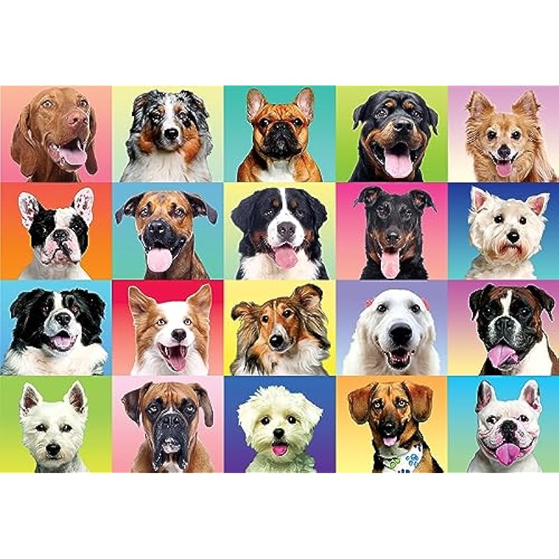 JOYIN 300 pcs Multicolor Dogs Puzzle Review | A Delightful Puzzle Experience