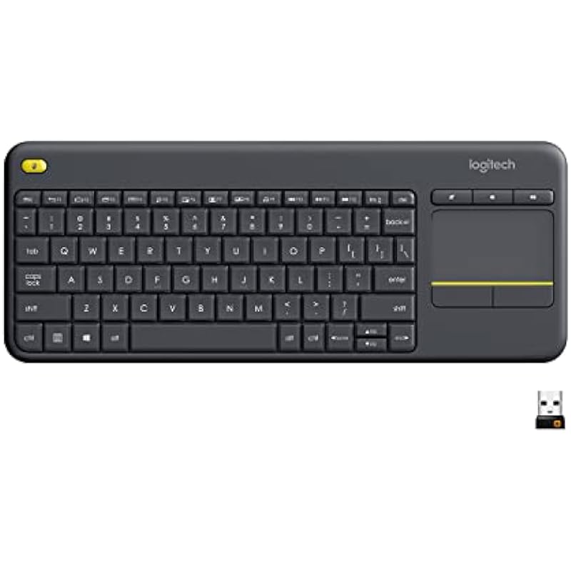 Logitech K400 Plus Wireless Touch Keyboard: Transform Your Entertainment Experience