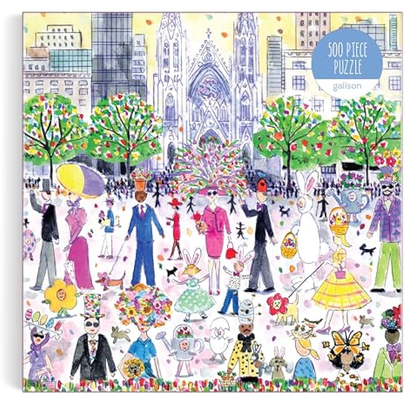 Galison Easter Parade Puzzle Review - A Vibrant 500 Piece Easter Experience