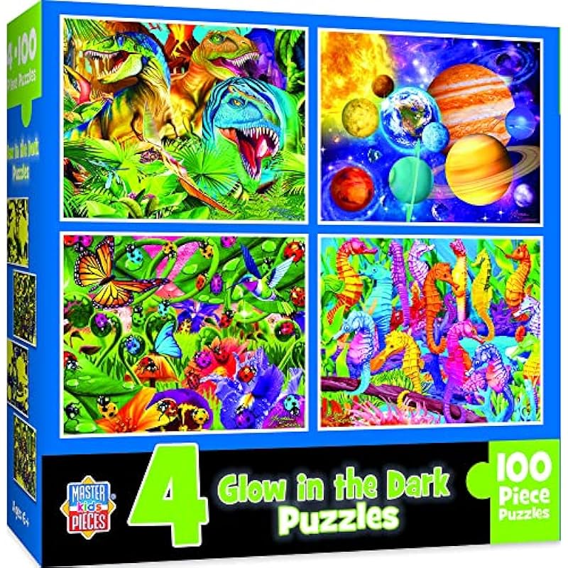 MasterPieces Glow in The Dark Puzzle Set Review - A Must-Have for Kids