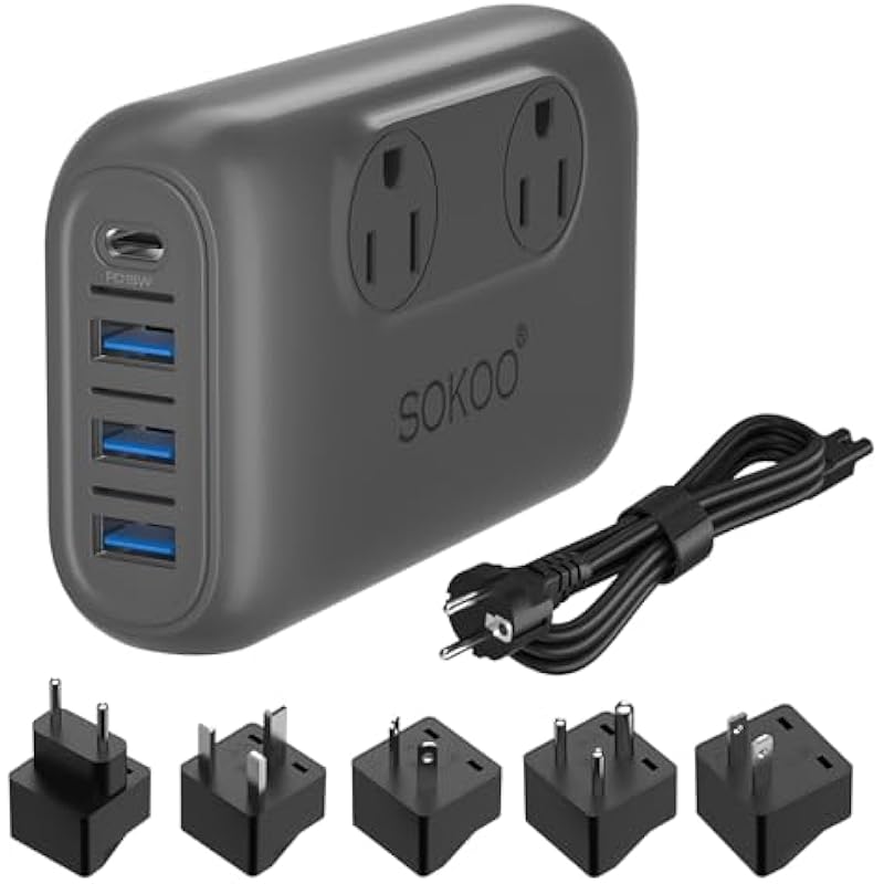 SOKOO 230-Watt Voltage Converter Review: A Traveler's Essential