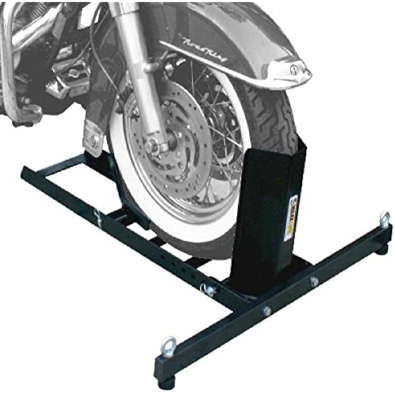 MaxxHaul 70271 Adjustable Motorcycle Wheel Chock Stand Review - A Must-Have for Bike Owners