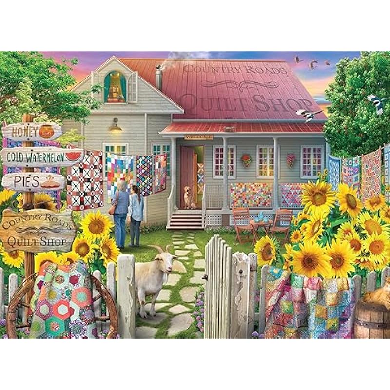 Buffalo Games Country Quilts 1000 Piece Puzzle Review