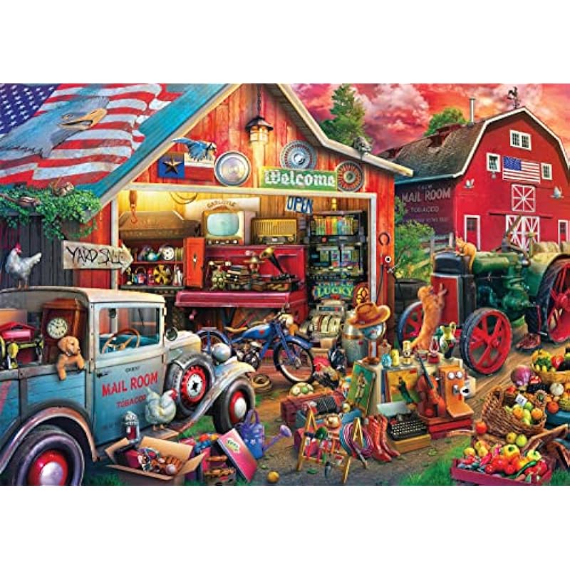 Buffalo Games - Antique Barn 500 Piece Puzzle Review