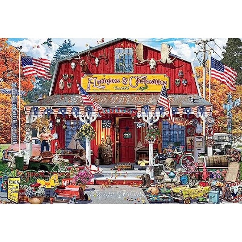 Buffalo Games - Roadside Antiques 2000 Piece Puzzle Review