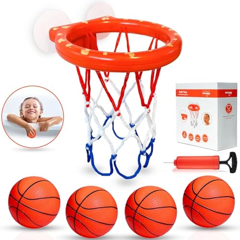 MARPPY Bath Toys Review: Fun and Educational Bathtub Basketball Hoop