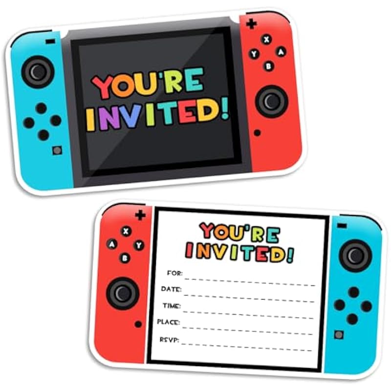 Yangmics Direct Video Gamer Party Invitations: The Ultimate Review
