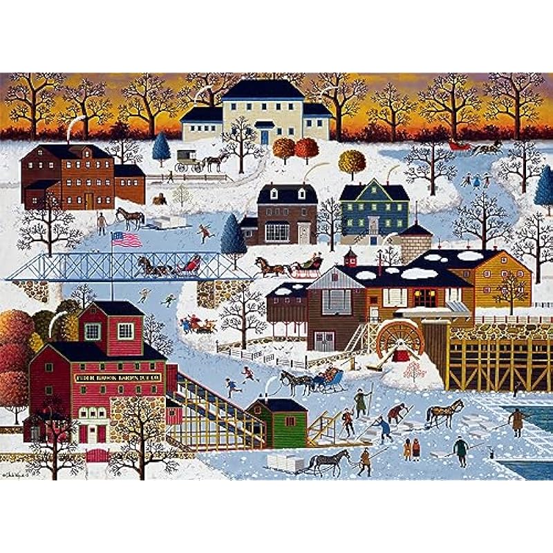 Buffalo Games - Charles Wysocki Cider Brook Farms Puzzle Review