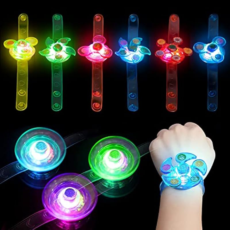 12 Pack LED Light-Up Bracelet Fidget Toys Review: The Perfect Party Favor