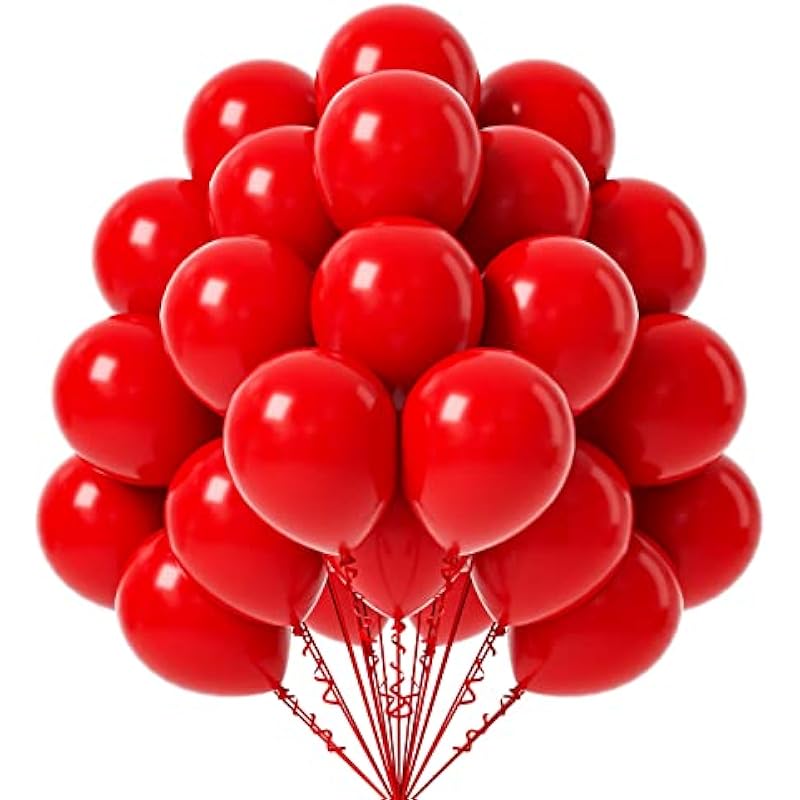 FOTIOMRG Red Balloons 12 inch Review: Elevate Your Party Decor
