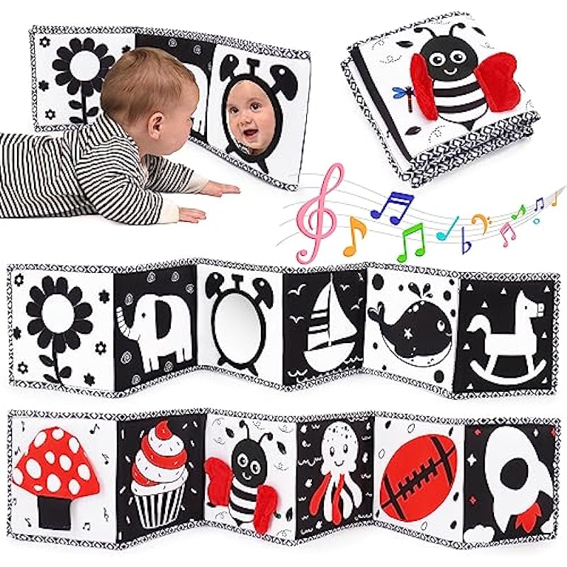 Black and White High Contrast Baby Toys Review: A Must-Have for Newborn Development