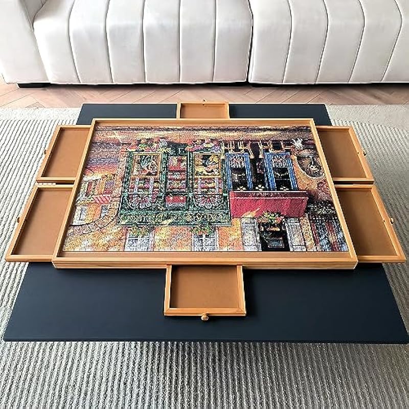 ENERIDIO Wooden Puzzle Table Review: A Game-Changer for Puzzle Enthusiasts