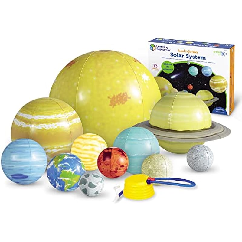 Exploring Space with the Learning Resources Giant Inflatable Solar System: A Review