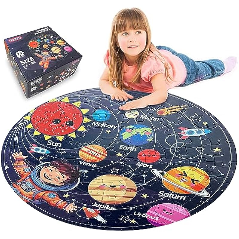 TALGIC Solar System Puzzle Review: A Fun Educational Toy for Kids