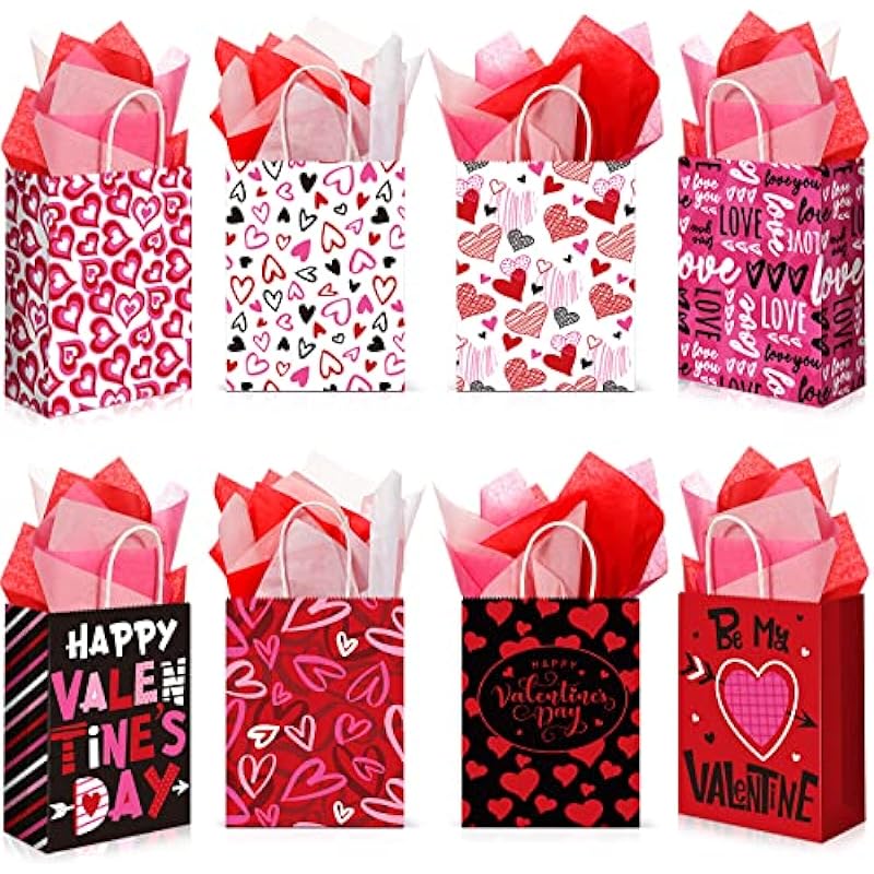Review: Elevate Your Gift-Giving with Valentines Day Kraft Paper Bags