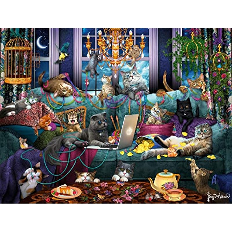 Buffalo Games Quarantine Cats 750 Piece Jigsaw Puzzle Review