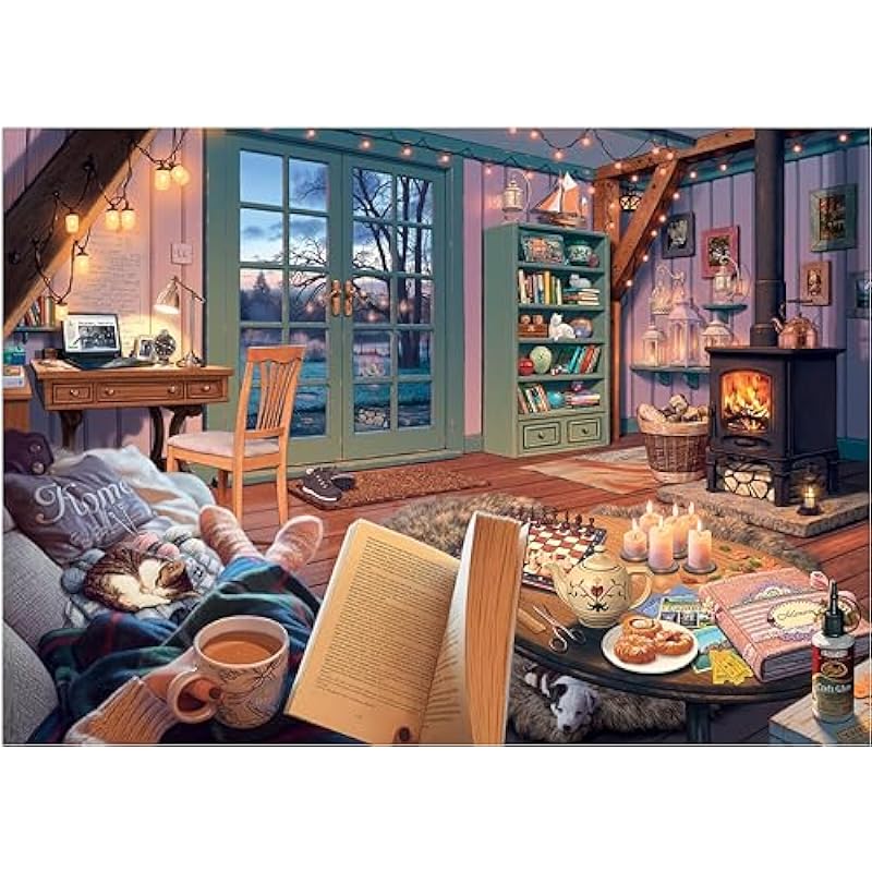 Ravensburger Cozy Retreat 500 Piece Jigsaw Puzzle Review