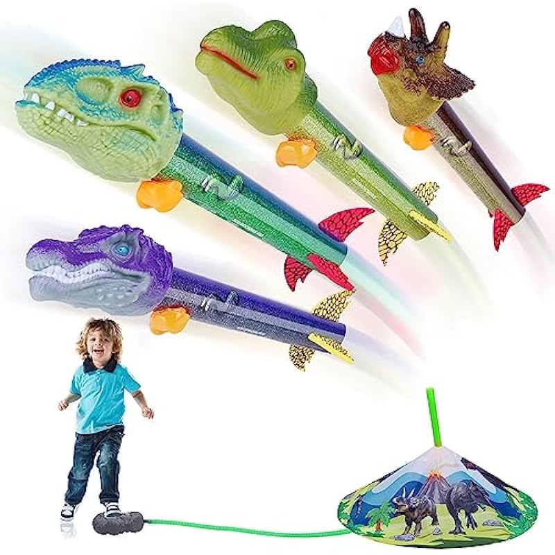 Gizzjoy Dinosaur Toy Rocket Launcher Review - Fun & Educational!