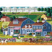 Buffalo Games Charles Wysocki Prarie Wind Flowers Puzzle Review