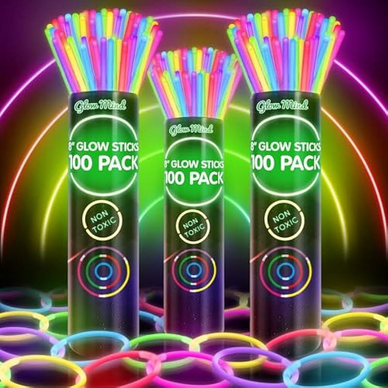 Illuminate Your Party with the 300 Ultra Bright Glow Sticks Bulk Pack - Product Review