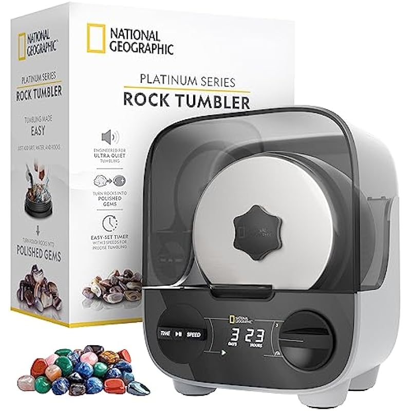 In-Depth Review: NATIONAL GEOGRAPHIC Platinum Series Rock Polisher Kit