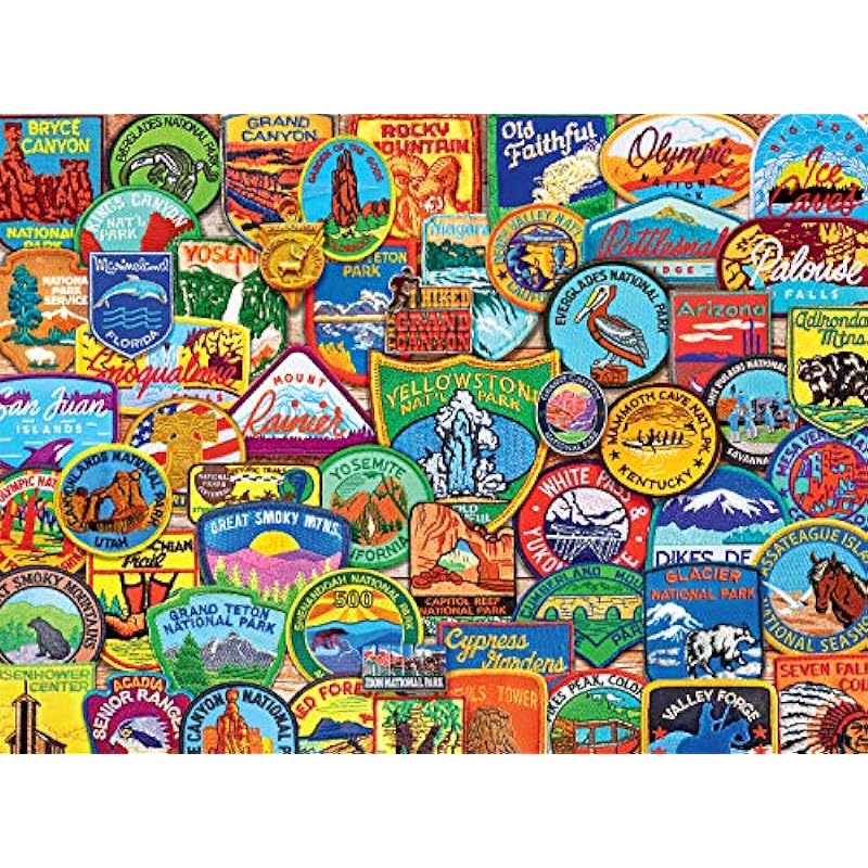 Buffalo Games National Park Patches 1000 Piece Puzzle Review