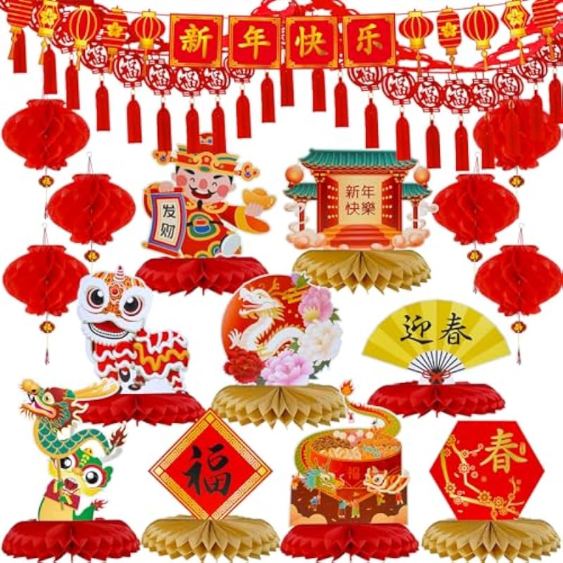 Winlyn 18 Pcs Chinese New Year Party Decorations Review: Celebrate in Style