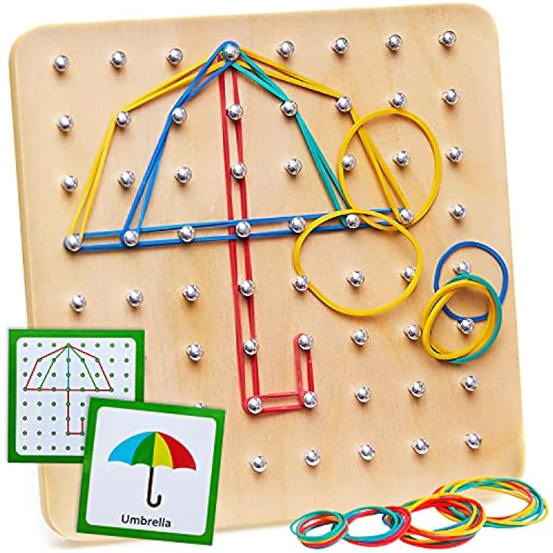 Panda Brothers Wooden Geoboard Review: A Must-Have Educational Toy