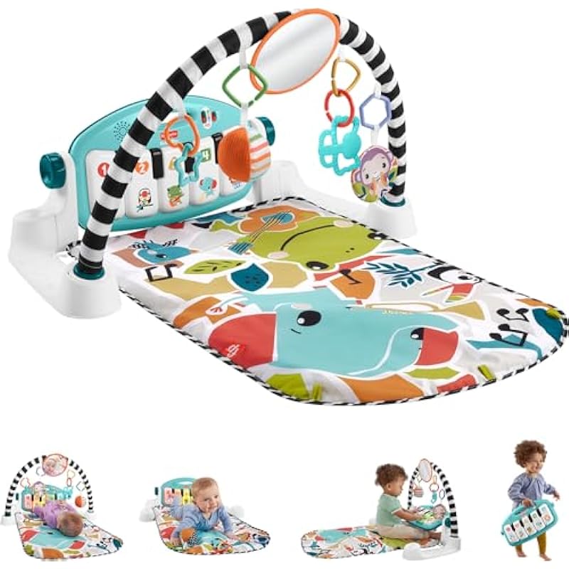 In-Depth Review: Fisher-Price Baby Activity Mat Glow and Grow Kick & Play Piano Gym