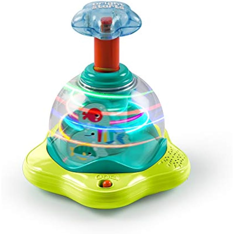 Bright Starts Press & Glow Spinner: A Must-Have Developmental Toy Review