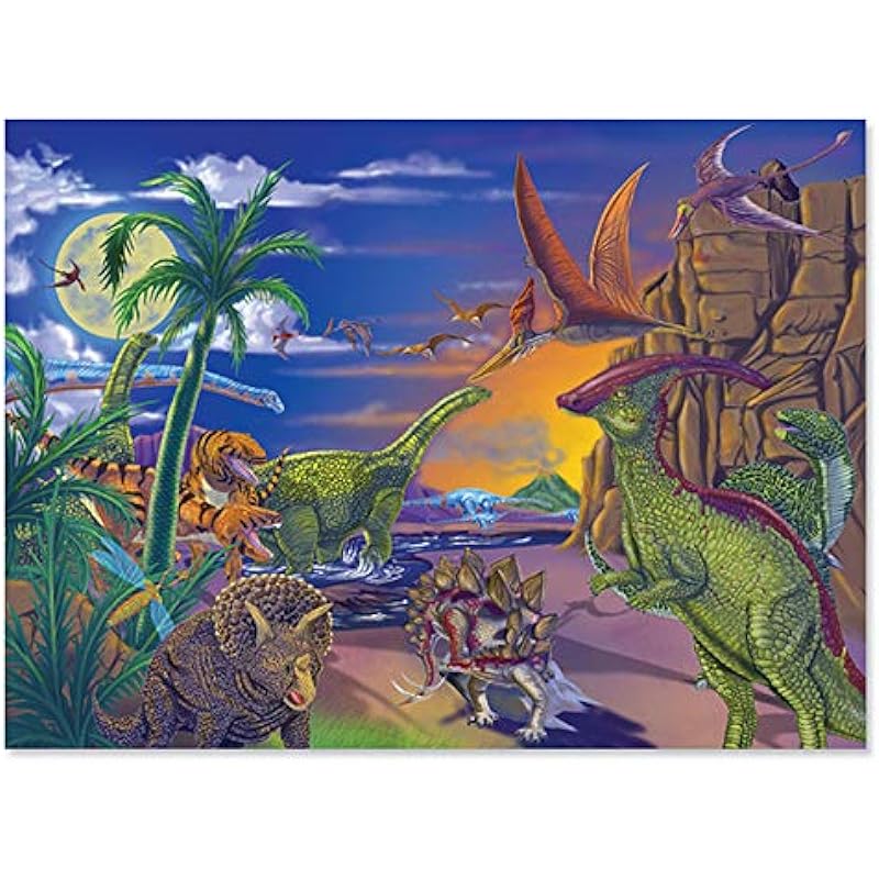 Melissa & Doug Land of Dinosaurs Jigsaw Puzzle Review