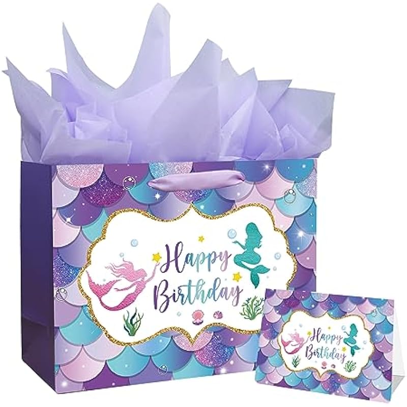 Magical Mermaid Gift Bag: A Treasure for Kids' Birthdays