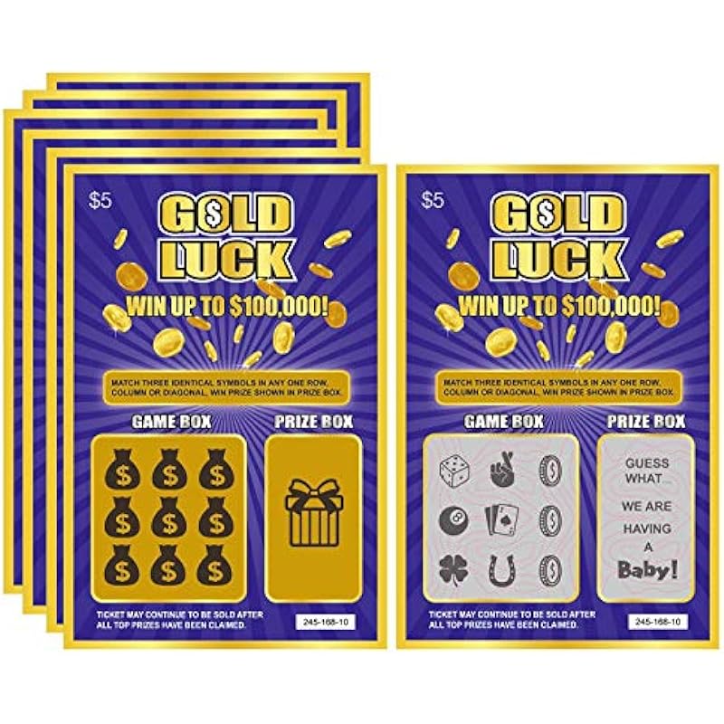 WINGKIND Pregnancy Announcement Scratch Off Tickets Review