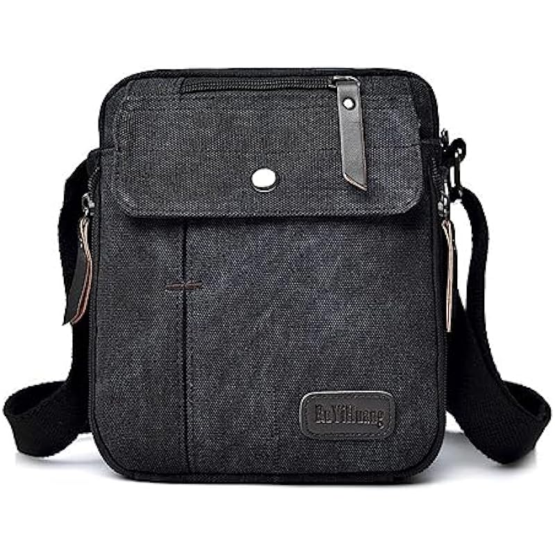 MosaiRudo Men's Canvas Small Messenger Bag Review: Style Meets Functionality