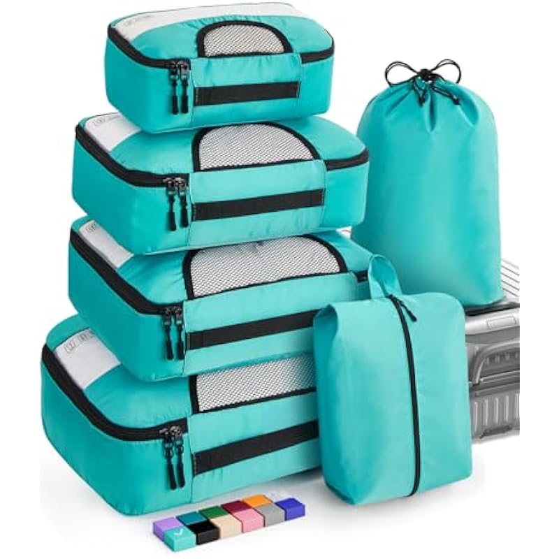 Veken 6 Set Packing Cubes Review: Ultimate Travel Organization