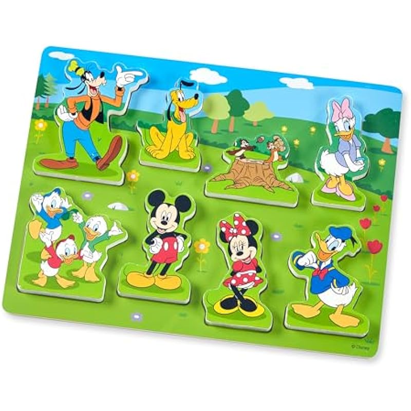 Melissa & Doug Disney Mickey Mouse Wooden Chunky Puzzle Review