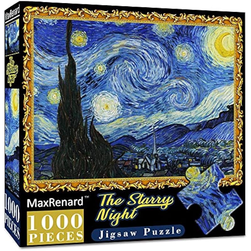 MaxRenard Starry Night Puzzle Review: A Masterpiece in 1000 Pieces